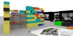 The LEGO-Box to be built in Ferrara @ Restauro 2013