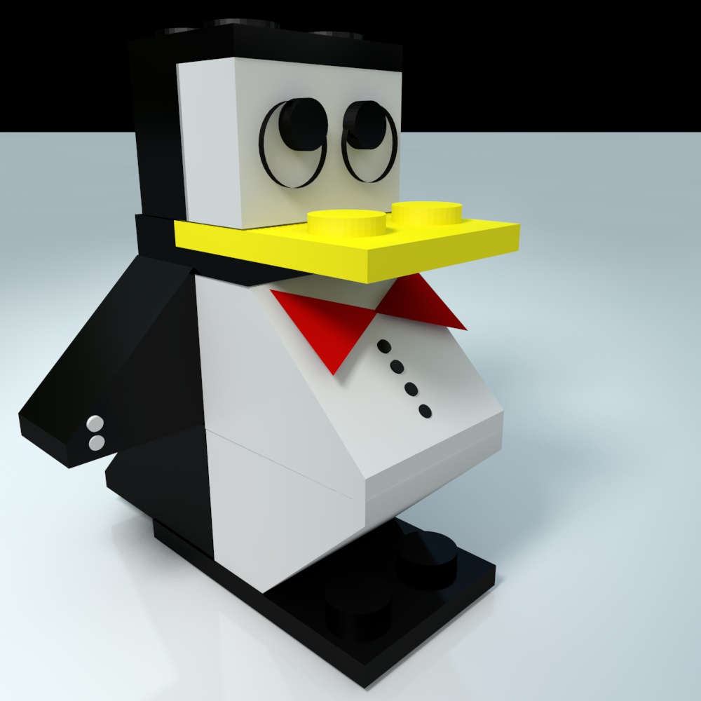 Classy LEGO Penguin
