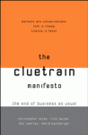The Cluetrain Manifesto - cover